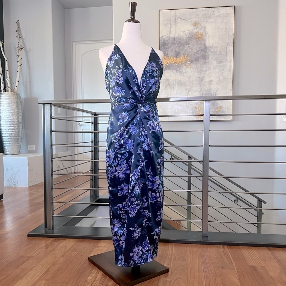 Majorelle Haylee Midi Dress in Rainwater Blue